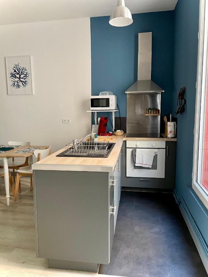 La Bateliere, Appartement Mer Avec Patio Prive แม-เล-แบ็ง ภายนอก รูปภาพ