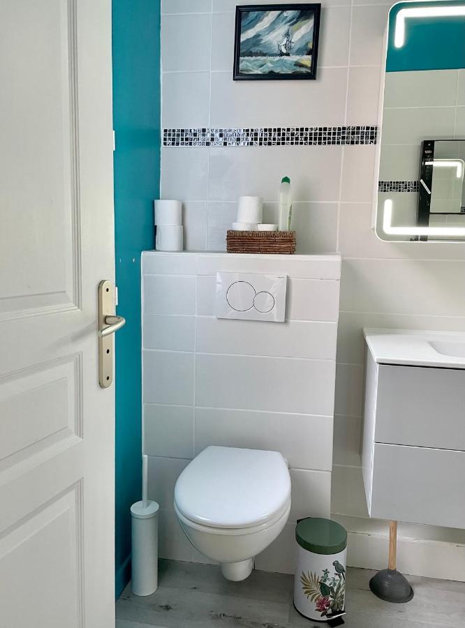 La Bateliere, Appartement Mer Avec Patio Prive แม-เล-แบ็ง ภายนอก รูปภาพ